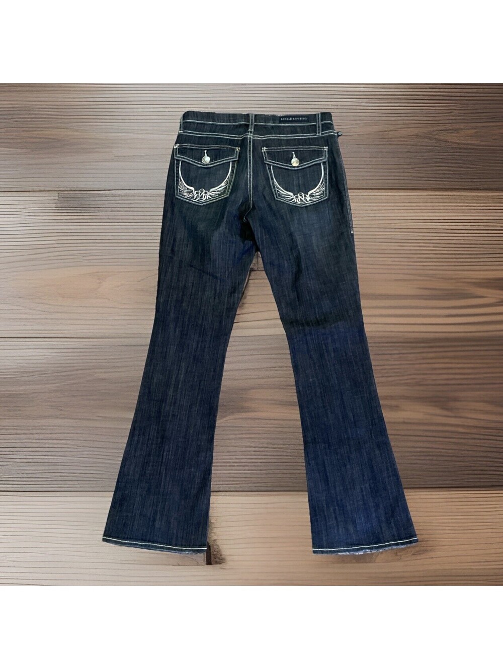 Rock Revival Size 8 Women’s Boot Cut Kasandra Jeans Embellished